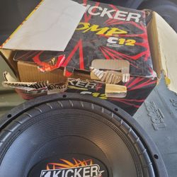 Kicker Comp C 12 Old School.subwoofer 