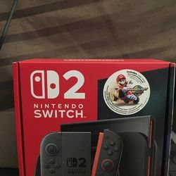 Nintendo Switch 2 Handheld Console System with Mario Kart World Bundle NEW