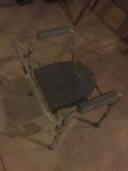 Probasic Portable Commode-Gray