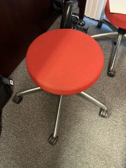 Rolling  Adjustable Stool 