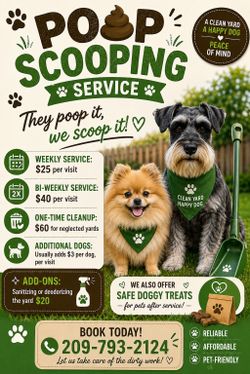 Poop Scooping Service