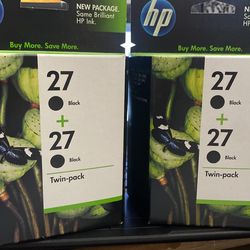 HP 27 Twin pack Cartridges