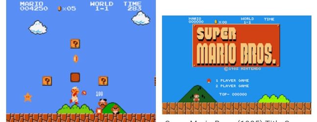 Nintendo console SUPER MARIO GAMES