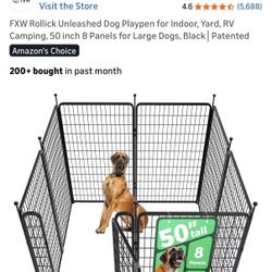 FXW Rollick Unleashed Dog Playpen