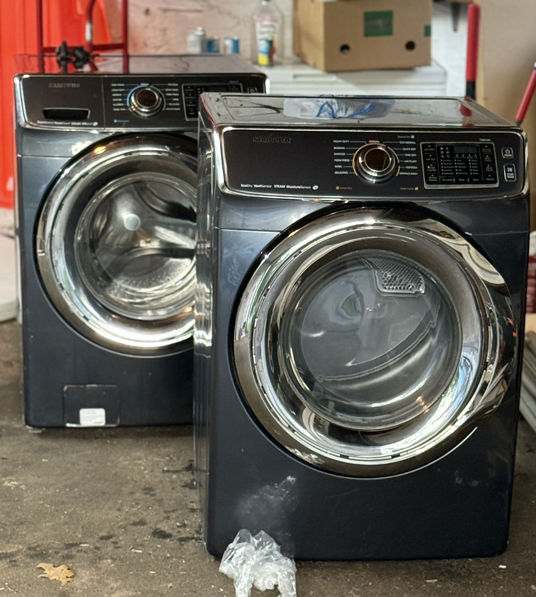Samsung Front loader washer and dryer set