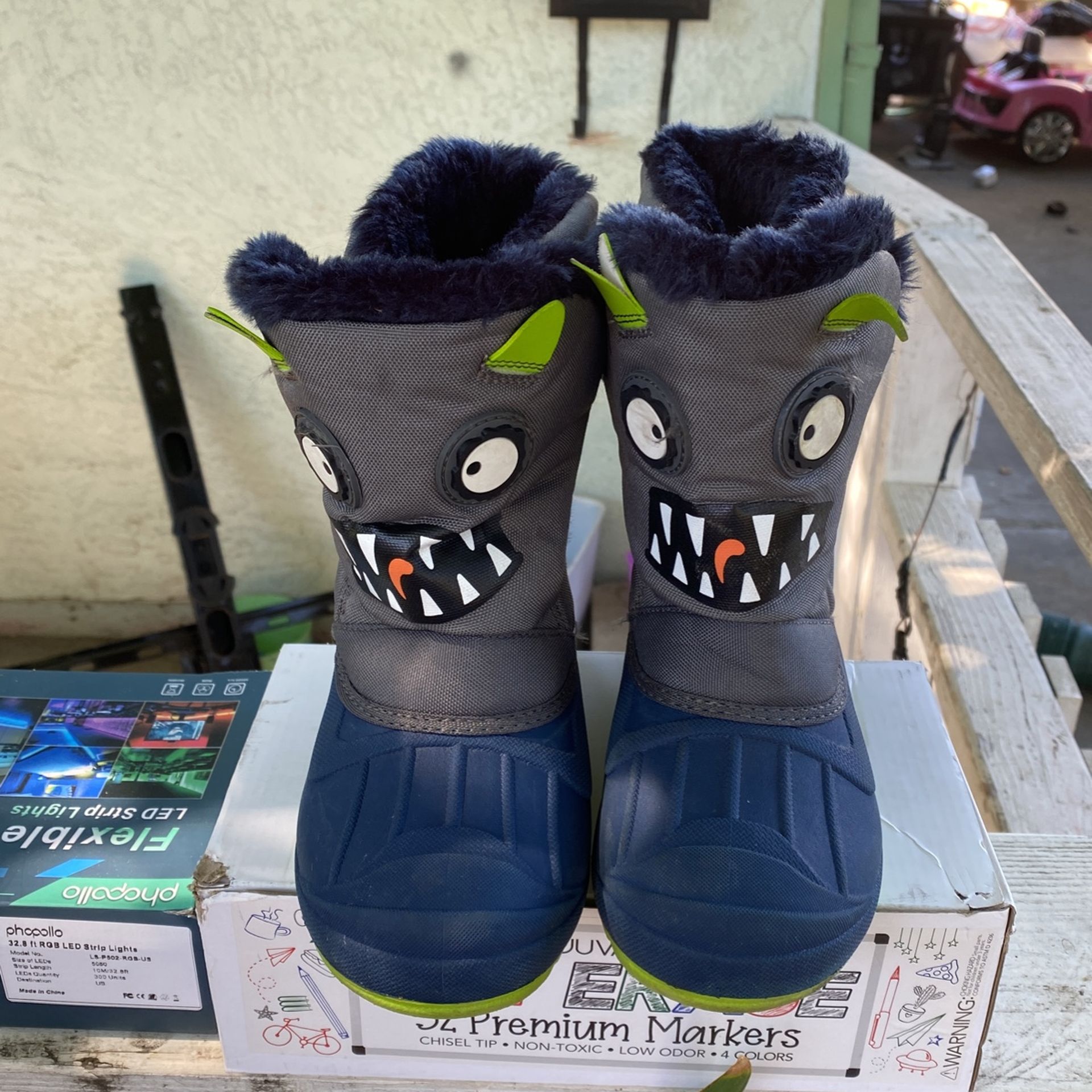 Boys Cat & Jack Snow Boots