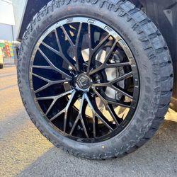22x10 tis 566b 6x139.7 & 33x12.50x22 new tires! We finance! Financiamos!