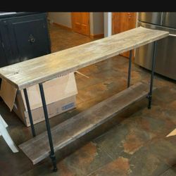 Rustic Farmhouse Barnwood Table 