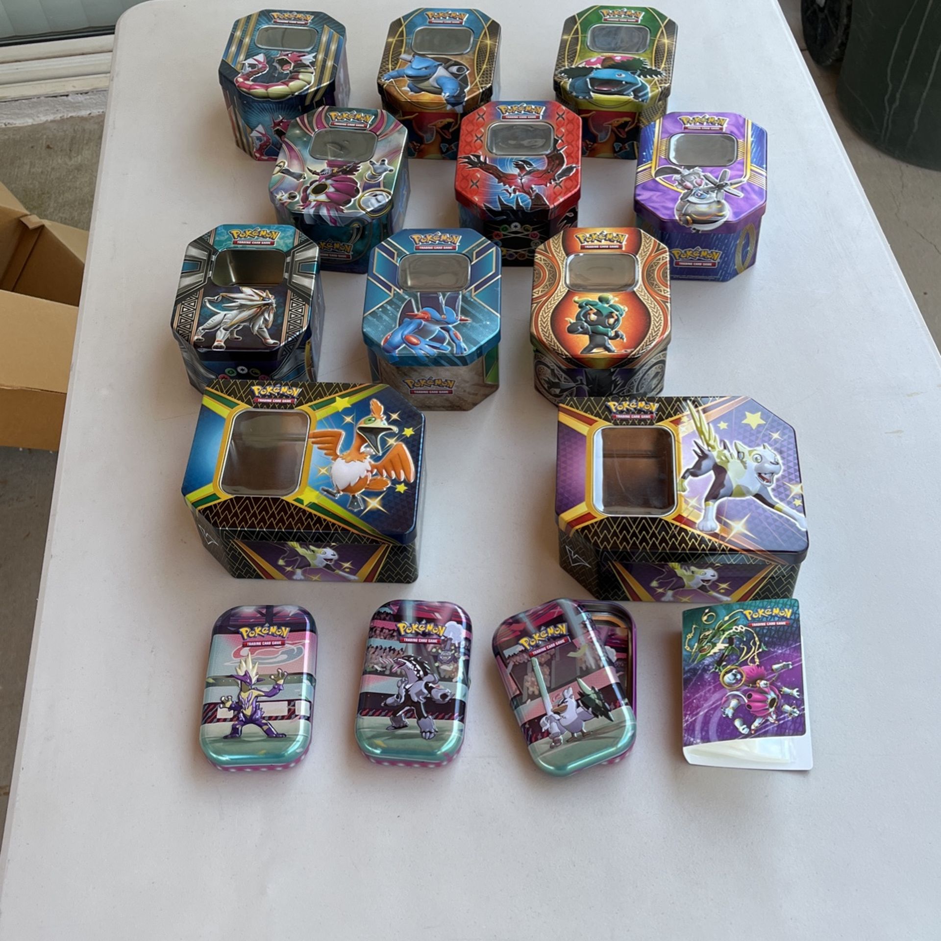 Pokemon Tin’s made In the USA