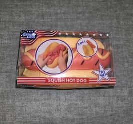 New Authetic Sunny Days Squishy Hot Dog