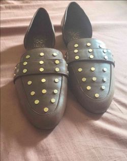 Womens studded loafers
