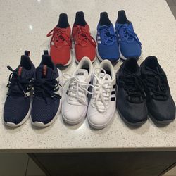 Boys Adidas And Fila Shoes