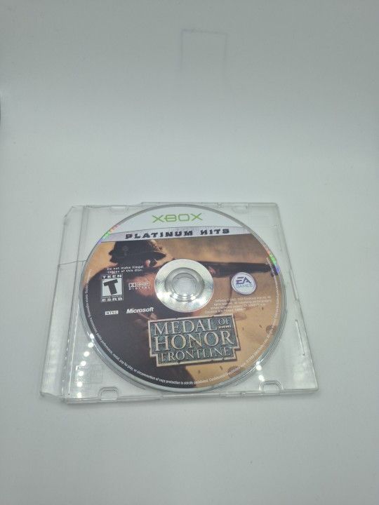 Medal of Honor Frontline Platinum Hits Microsoft Xbox - Disc Only