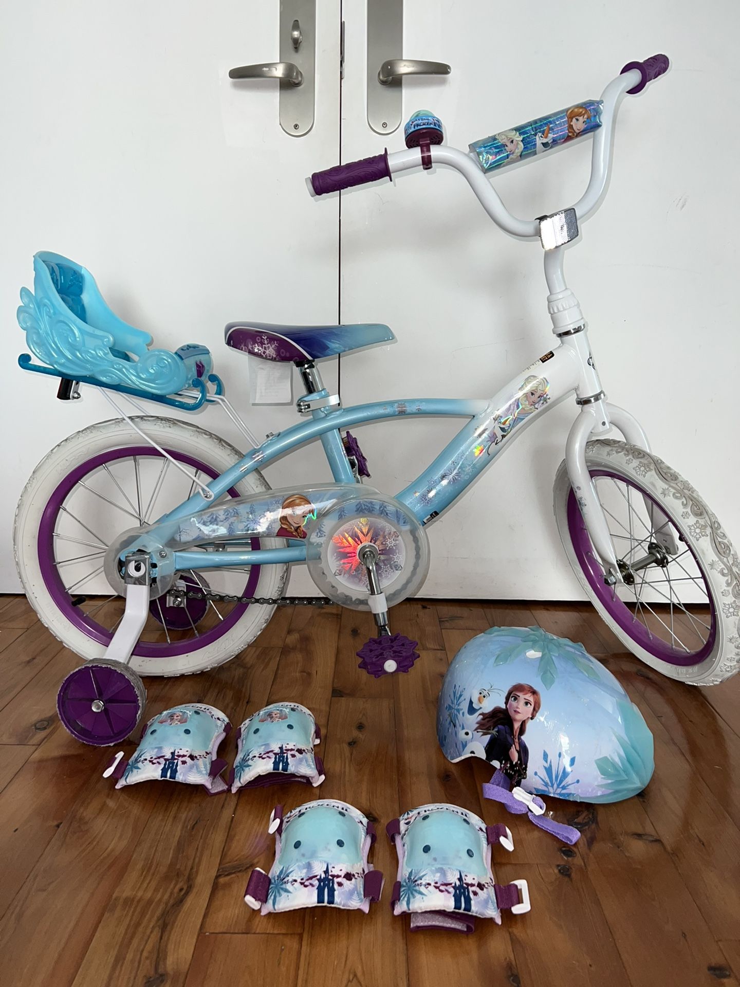 Disney Frozen Bike Bell Protective Gear Helmet Pads