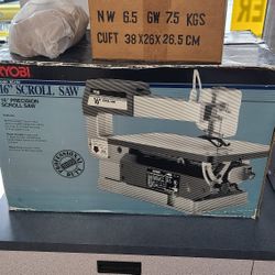 Ryobi  16" Scrool Saw And 1" Tabletop Belt Sander