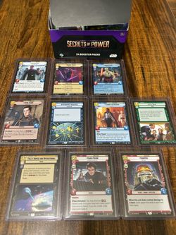 Lote Premium Star Wars: Unlimited (Secrets of Power) - 5 LEGENDARIAS y 5 RARAS
