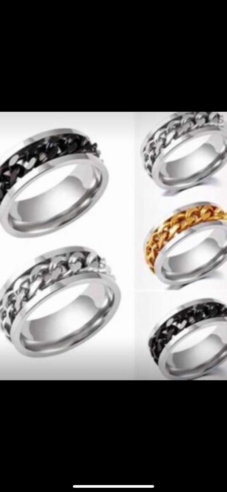 Men’s Brand New Spinner Titanium Band, Wedding Band