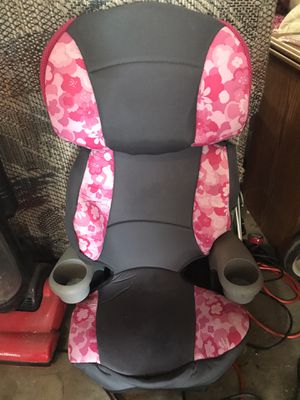 Photo Girls high back booster seat
