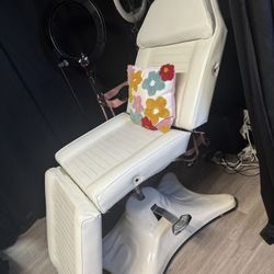 hydraulic medical bed lash bed beauty bed 