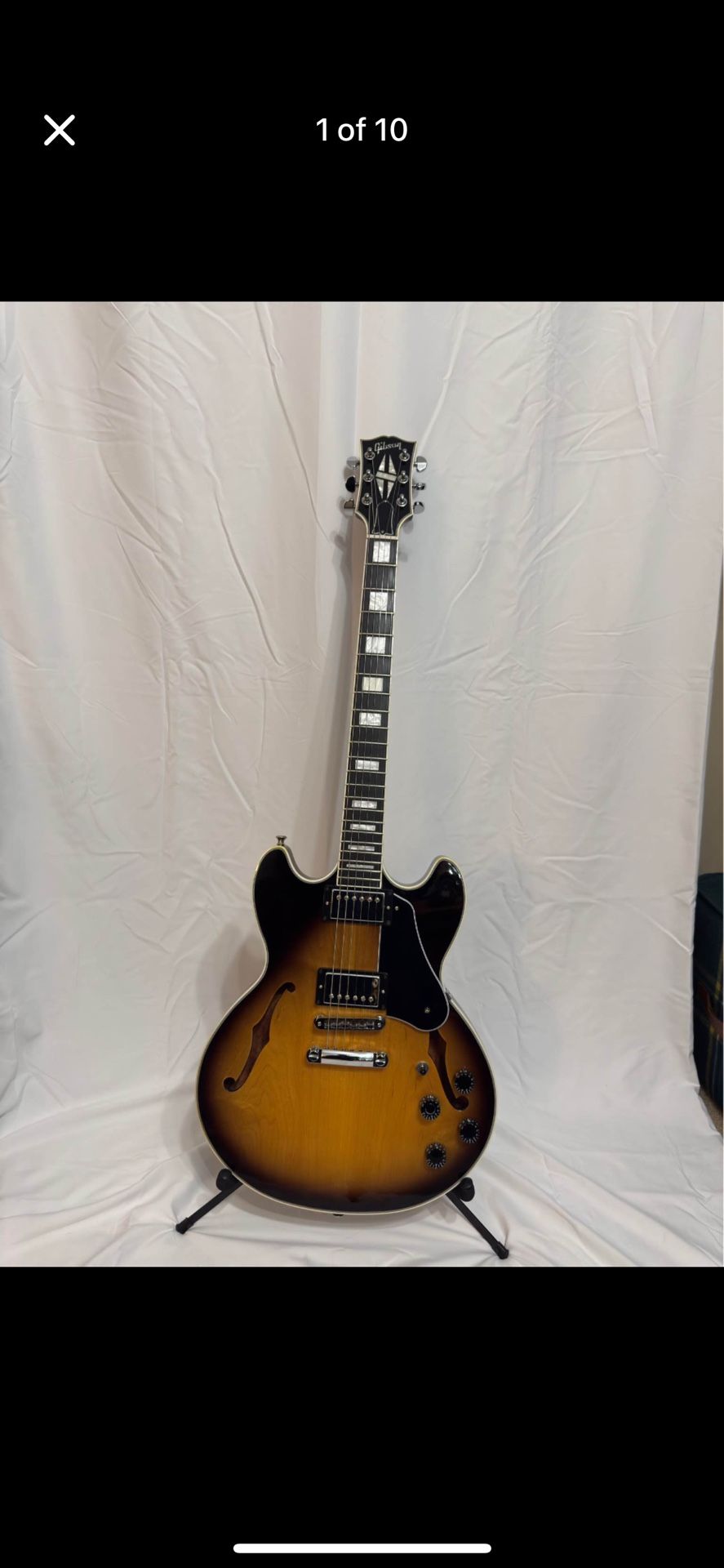 Gibson Mid Town Custom Sunburst - 2014 Semi- Hollow Guitar - Like New