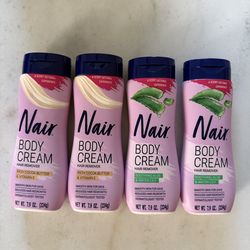 Nair body cream (hair remover)