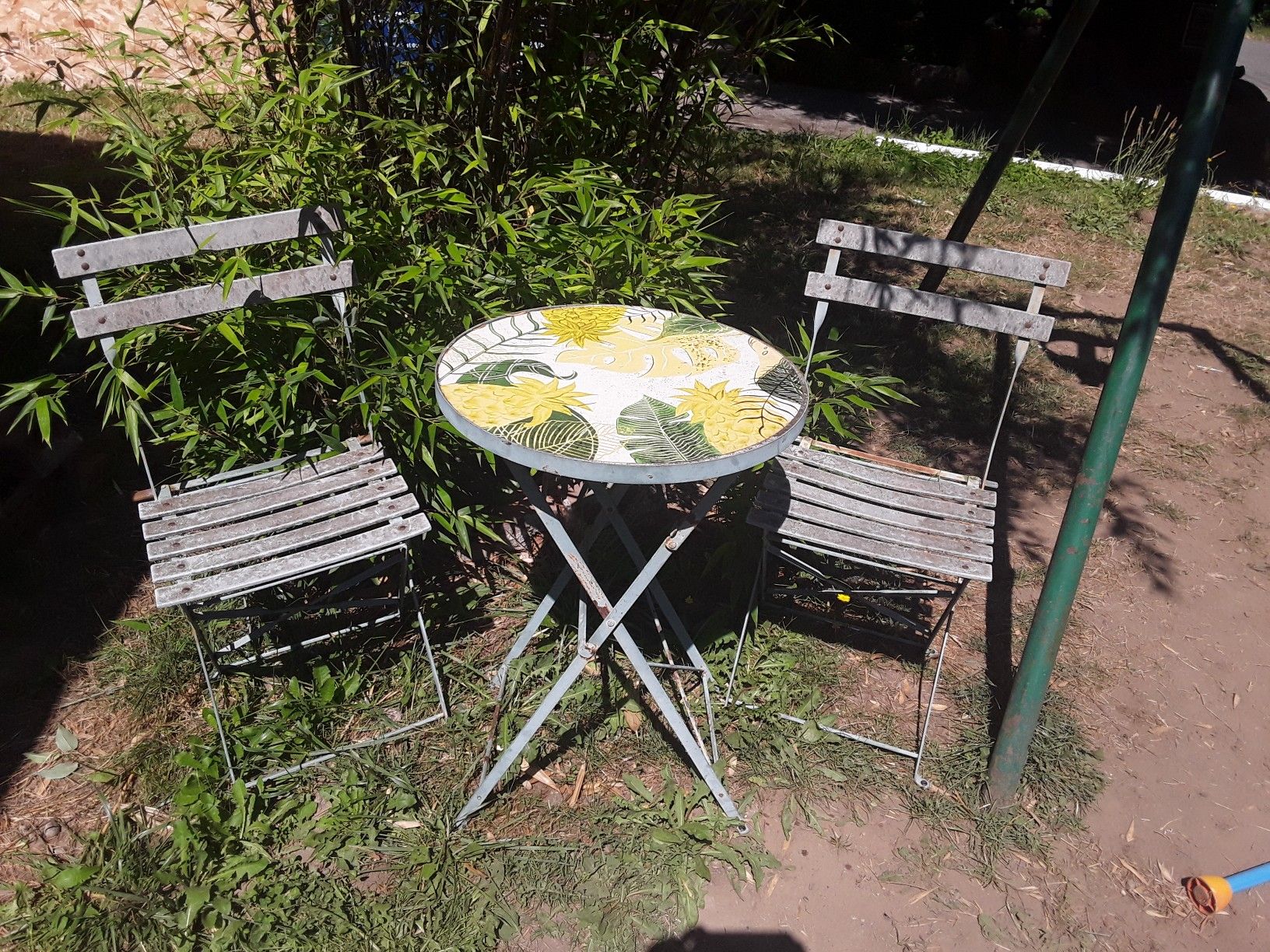 Small patio table