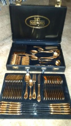 Solingen Gold Plated Silverware.