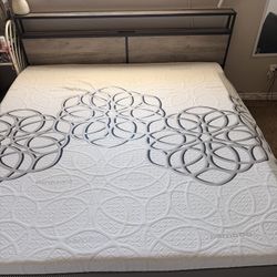 King Bed Frame With Drawers And Mattress 