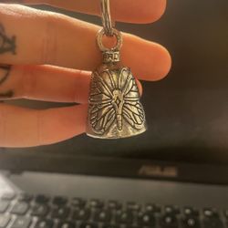 Butterfly Flower Guardian Bell