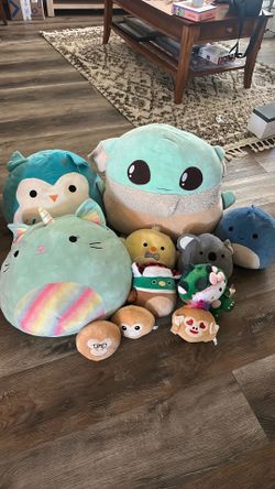 Squishmallows and others plushies