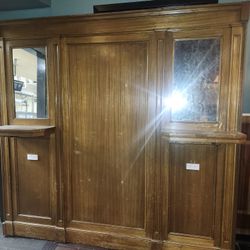 Mahogany Wall Display