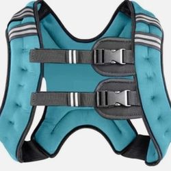 Prodigen Blue 16 Pound  Weighted Vest for Women and Men 