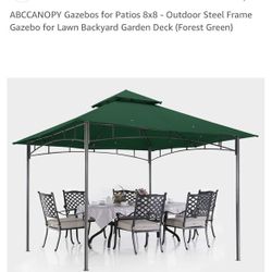 9 X9 Gazebo Tents Patio’s Garden Canopy Green 
