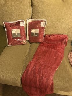 42wide by 63 inch length curtains (jcpenney home) $15 each or two for $25 (new)and I have another four different size 42 by 84