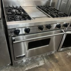 Viking 36” Gas Range Stainless Steel 