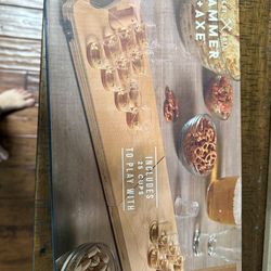 New Wooden Pong Game in box