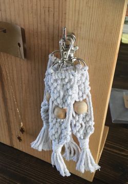 HANDMADE PURSE CHARM/KEY RING