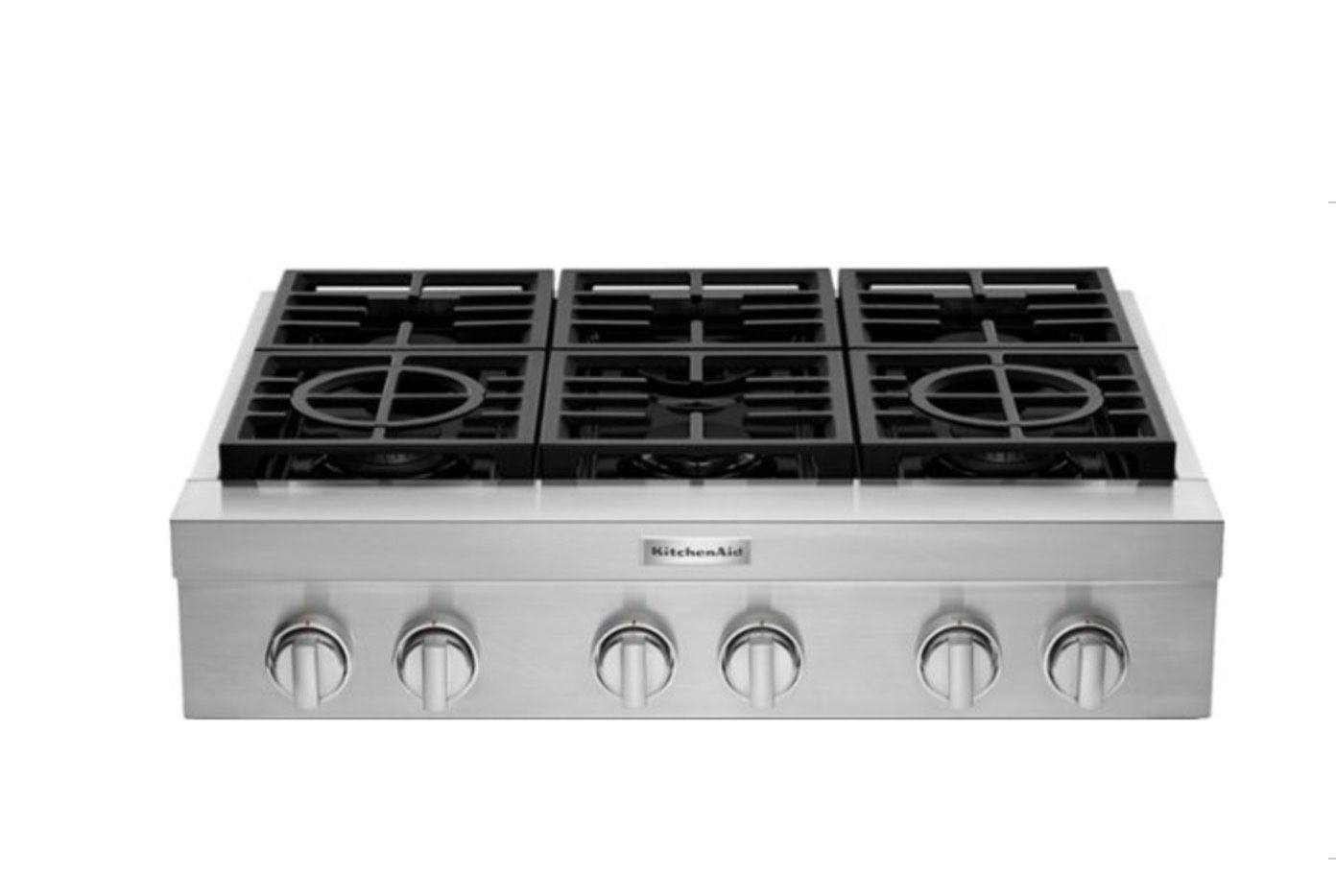 Kitchen Aid 36” Gas Cooktop