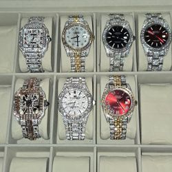 Vvs 1 Moisanitte Diamond  Watches 