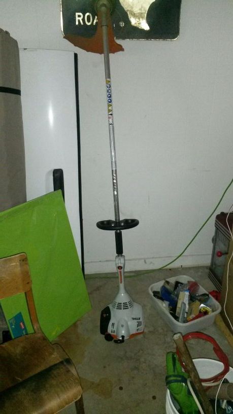 STIHL weed eater. FS 56 RC. Used 4 short times around the house.