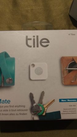 The Tile Pro keep track of everything from anywhere and all places. 4pack
