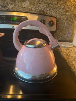 Pink Tea Kettle