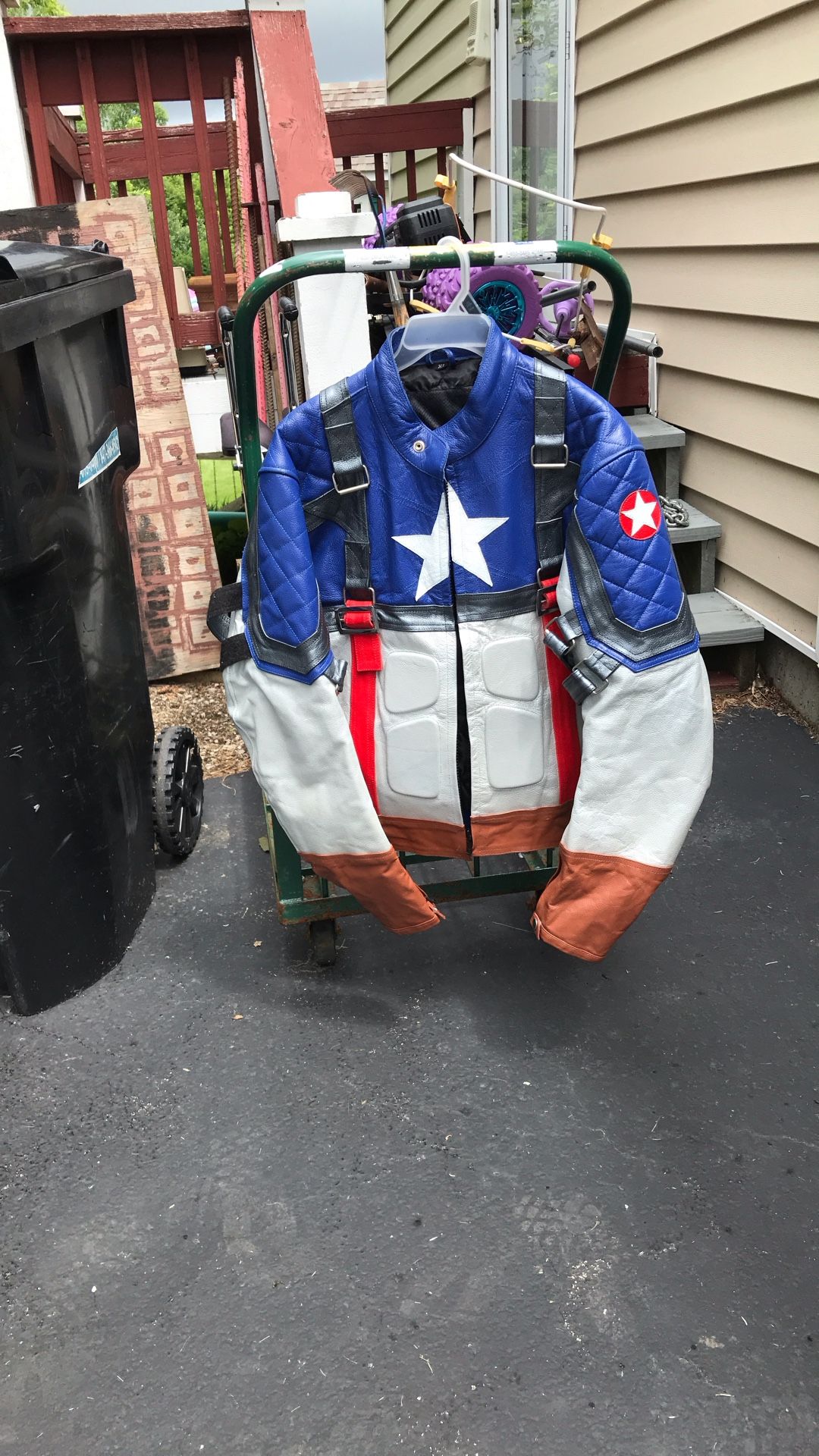 Captain Of America Leather Jacket