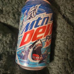 Unopened Can Of Moutain Dew Frost Bite