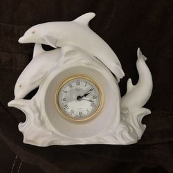 Lenox Dancing Dolphin Clock