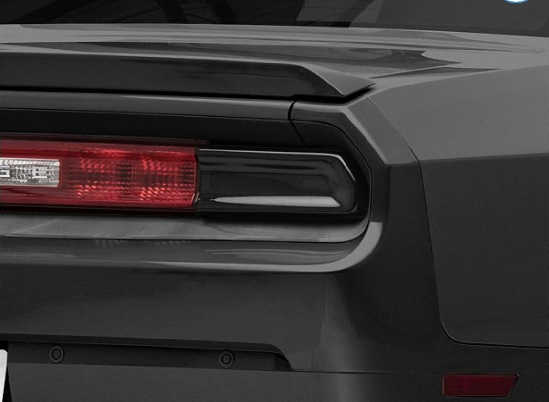 Smoked OEM rear lights For Dodge Challenger 08-14.