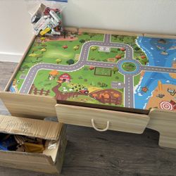 Train Table & Toys