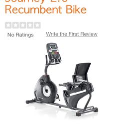 Schwinn Journey 2.0 Recumbent Bike