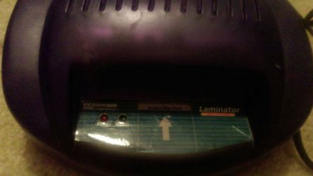 Small Laminator machine purple