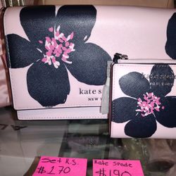 Kate Spade Cross Body And Wallet 